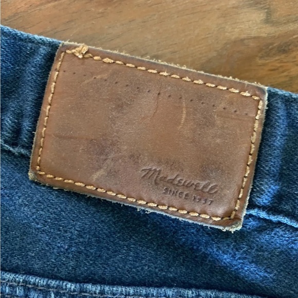 Madewell High Riser Skinny Jeans Size 26x32 (27x30) Medium Wash Stretch Denim - Picture 10 of 11
